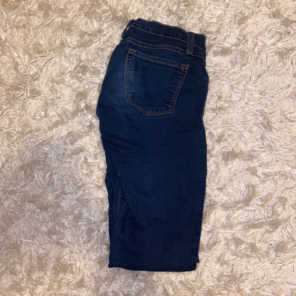 Dark wash flying monkey jeans